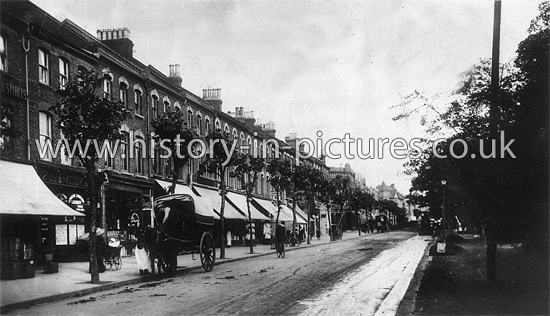The High Street, Wanstead, London. c.1912